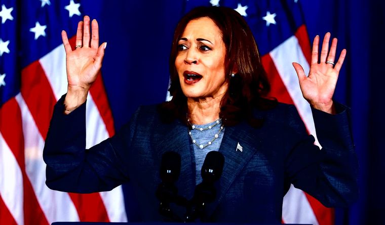 Kamala Harris, candidata. Foto: Efe.