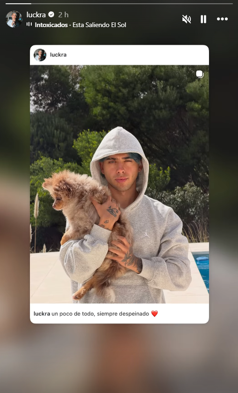 Luck Ra reapareció en redes sociales tras las declaraciones de La Joaqui. 