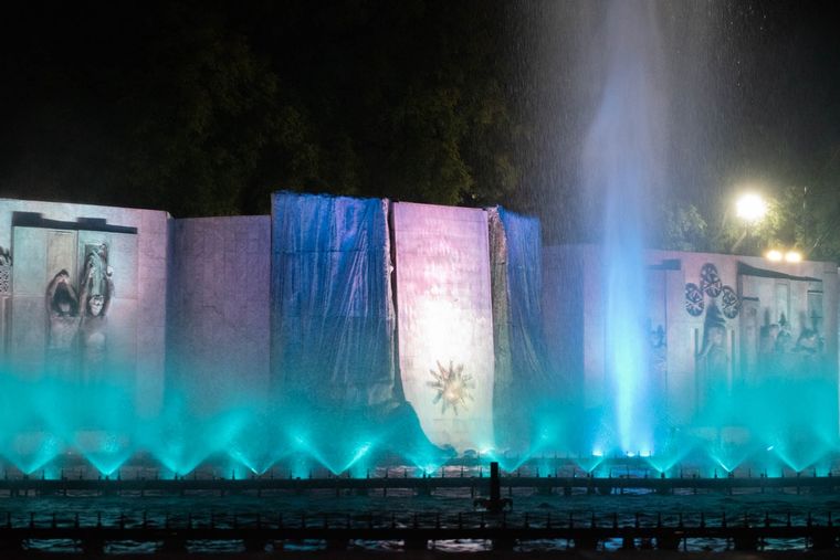 Belleza en la plaza Independencia. Foto: Municipalidad de la Ciudad de Mendoza