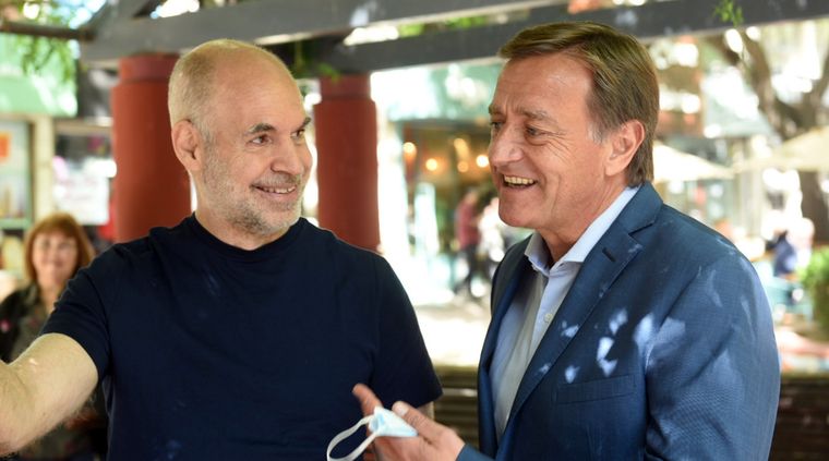 Desde Mendoza, Horacio Rodríguez Larreta dijo que acordar con el Kirchnerismo es muy difícil. Foto: Prensa Cambia Mendoza