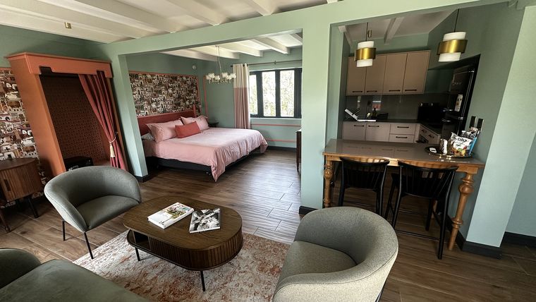 Una de las habitaciones de Casa Cecilia. Una de las habitaciones de Casa Cecilia.