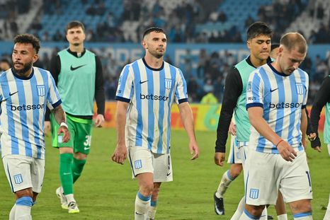 La movida de Racing, con poco margen. La movida de Racing, con poco margen.