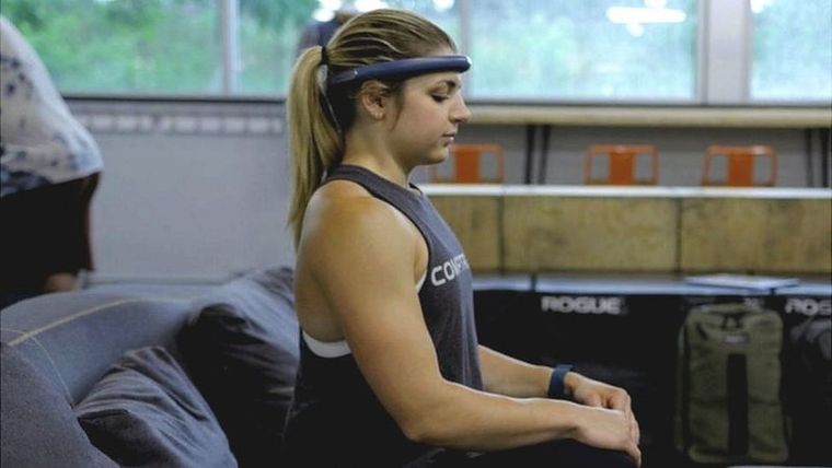 Emma Baumert dice que la banda FocusCalm la ayuda a relajarse. Foto: Emma Baumert