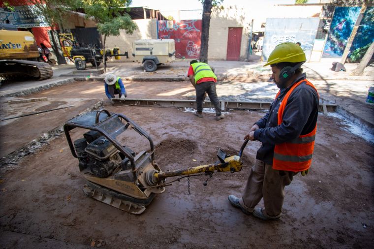 Hay arterias de la Ciudad por las cuales no se puede circular. Foto: Prensa Ciudad de Mendoza