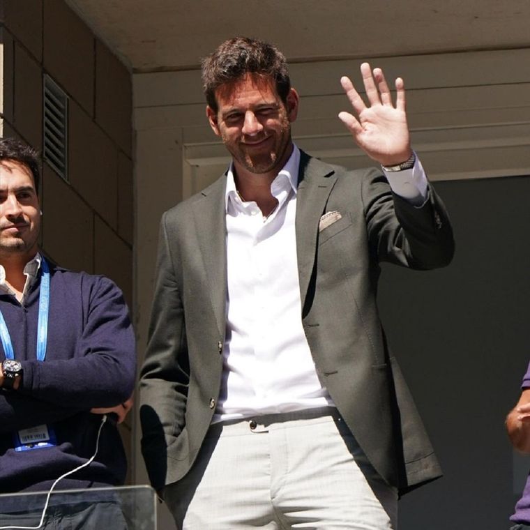 Del Potro volvió a Flushing Meadows. Foto: USTA