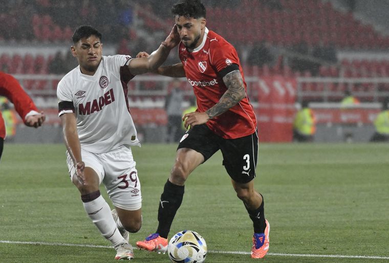Independiente perdió con Lanús en el Libertadores de América.