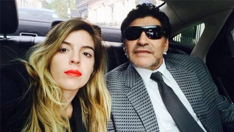 Dalma y Diego Maradona