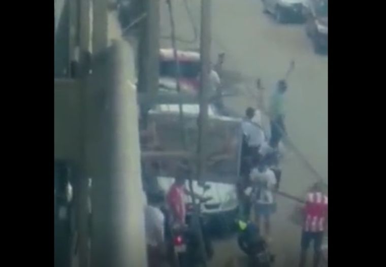 Durante el velatorio la Policía fue echada