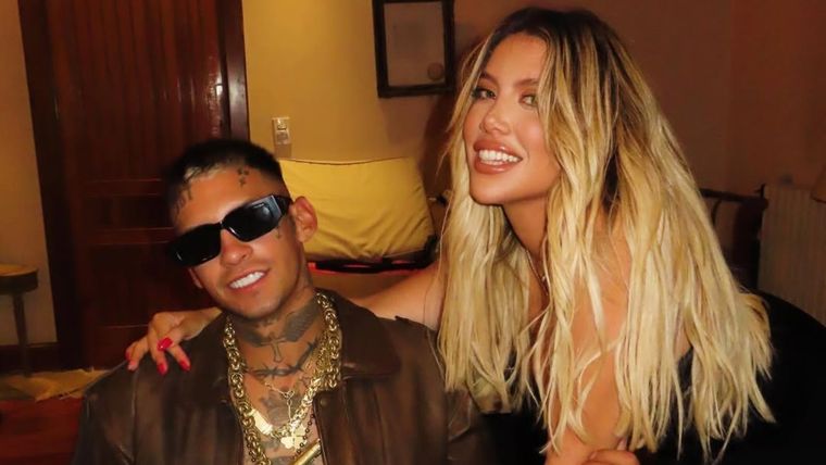 El picante comentario de Wanda Nara en el detrás de escenas de Amor verdadero, su tema con L-Gante. Foto: Instagram @wanda_nara