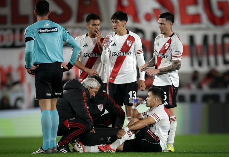 Marcos Acuña encendió las alarmas en River y la Selección argentina.