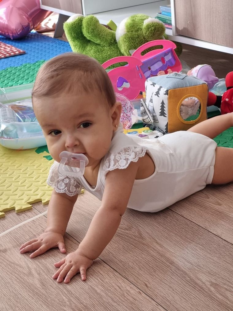 La familia de la niña busca un trasplante para su hija y concientizar sobre la importancia de la donación de órganos Foto: Télam