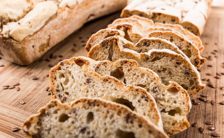 Pan sin gluten Una receta simple para hacer en pocos pasos Foto: Shutterstock