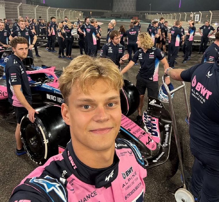 Paul Aron, reserva de Alpine.