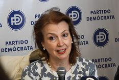 Diana Mondino estuvo en la sede del Partido Demócrata Foto: Rodrigo DAngelo / MDZ