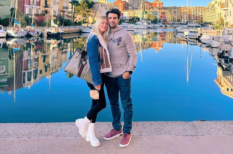 DE VACAS. HACE UNOS MESES, NICOLE ESTUVO CON URCERA EN EUROPA.