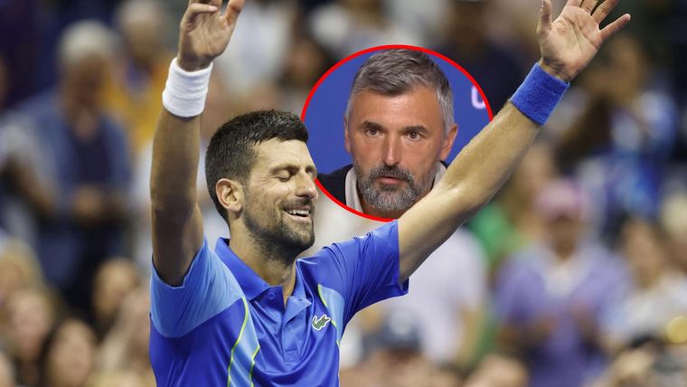 Ivanisevic aseguró que Djokovic quiere llegar a los Juegos Olímpicos... ¡de 2028! Foto: EFE