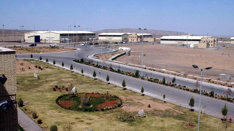 Natanz, la planta atacada. Foto: ElMundo.