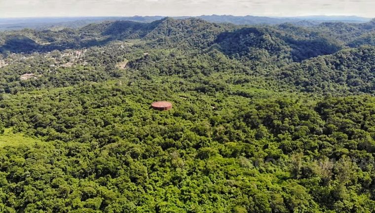 Se ubica en la región del Norte Verde, a 360 km de la ciudad de Salta Foto: Captura de video de Gonza Guantay
