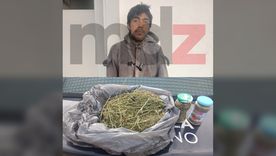 Mauro Bordón Fuentes, el changarín descubierto con marihuana en Las Heras. Mauro Bordón Fuentes, el changarín descubierto con marihuana en Las Heras.