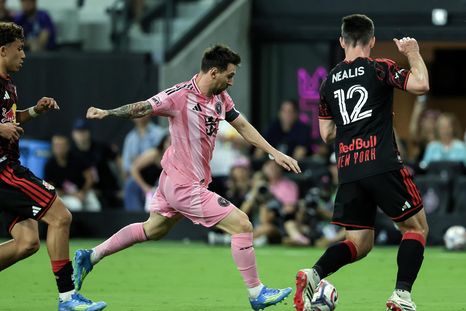 El Inter Miami enfrenta a los New York Red Bulls en el Nu Stadium. El Inter Miami enfrenta a los New York Red Bulls en el Nu Stadium.