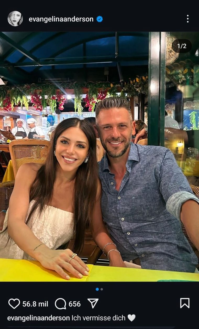 La historia de Evangelina Anderson y Martín Demichelis habría llegado a su fin tras 18 años. Foto: Archivo La historia de Evangelina Anderson y Martín Demichelis habría llegado a su fin tras 18 años. Foto: Archivo