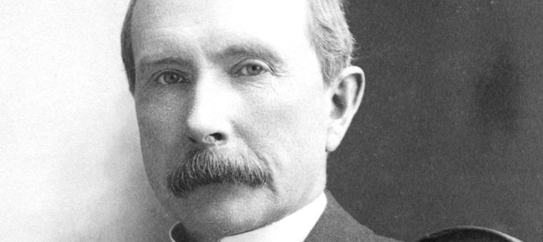 John D. Rockefeller fue el hombre más rico de su época. Foto: Wikipedia - wikipedia.com