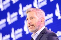 El gobernador de Entre Ríos, Rogelio Frigerio, en su participación del AmCham Summit 2026.