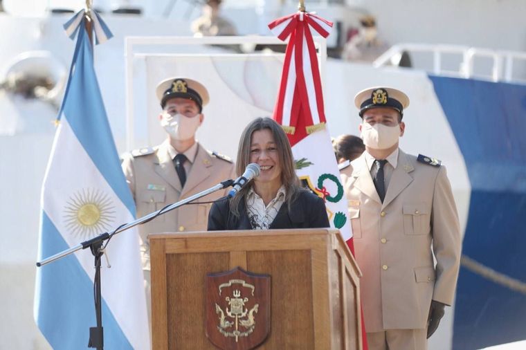 Sabina Frederic fue duramente criticada por sus dichos. Foto: Cuenta de Twitter de Sabina Frederic.