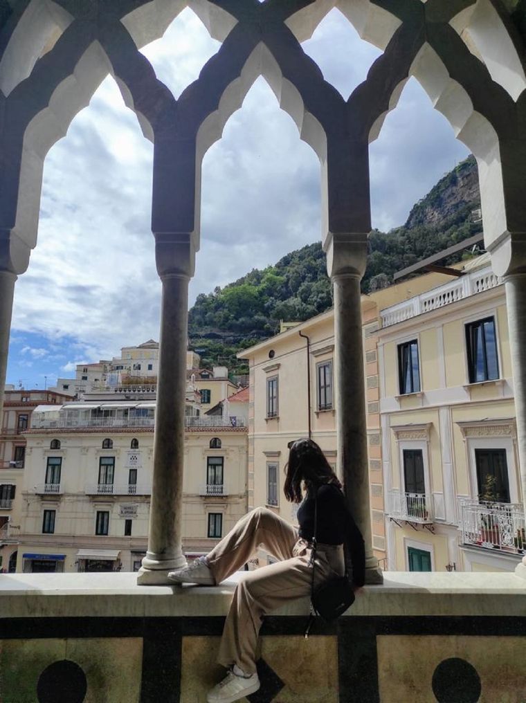 Paula es una joven mendocina que vivió casi 10 meses en Portugal.