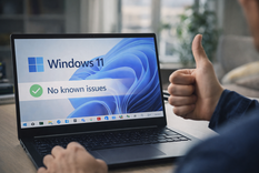 Microsoft aseguró que Windows 11 ya no registra errores conocidos pendientes en su panel oficial.