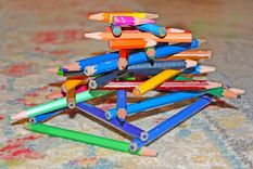 Formas de reciclar los lápices de casa de forma divertida. Foto: Shutterstock