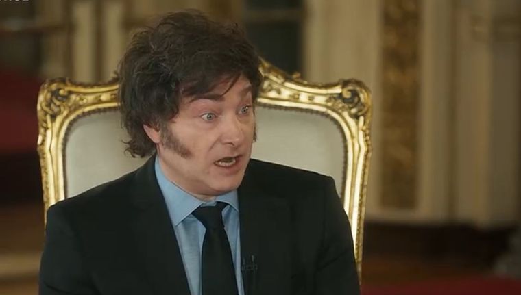 Javier Milei habló tras las repercusiones generadas después de publicitar el activo digital Libra. Foto: Captura de pantalla