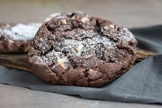 sin horno: deliciosas galletas de chocolate para hacer ¡en 5 minutos!