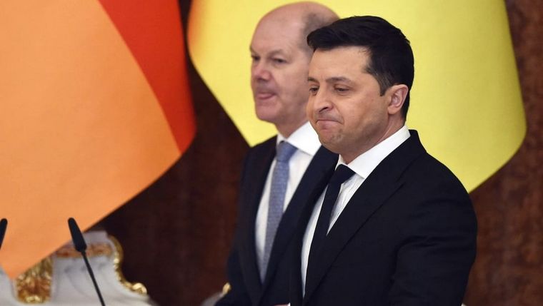 Zelenski hablará con Olaf Scholz y el G7. Foto: Político.eu