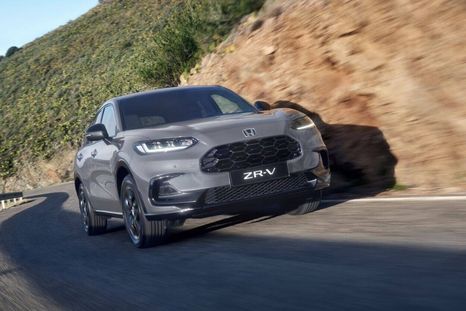 Honda actualiza el ZR-V e:HEV con motor de 184 CV, cámara DMC y nuevos colores