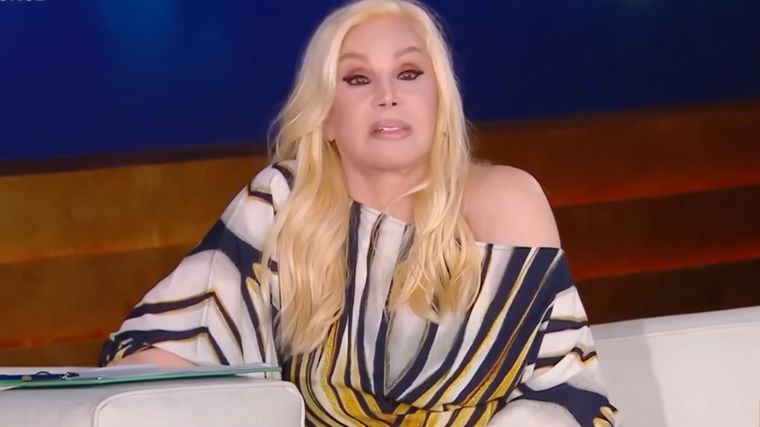 La angustia de Susana Giménez por el accidente de su hija Mecha en Miami. Foto: Captura Telefe