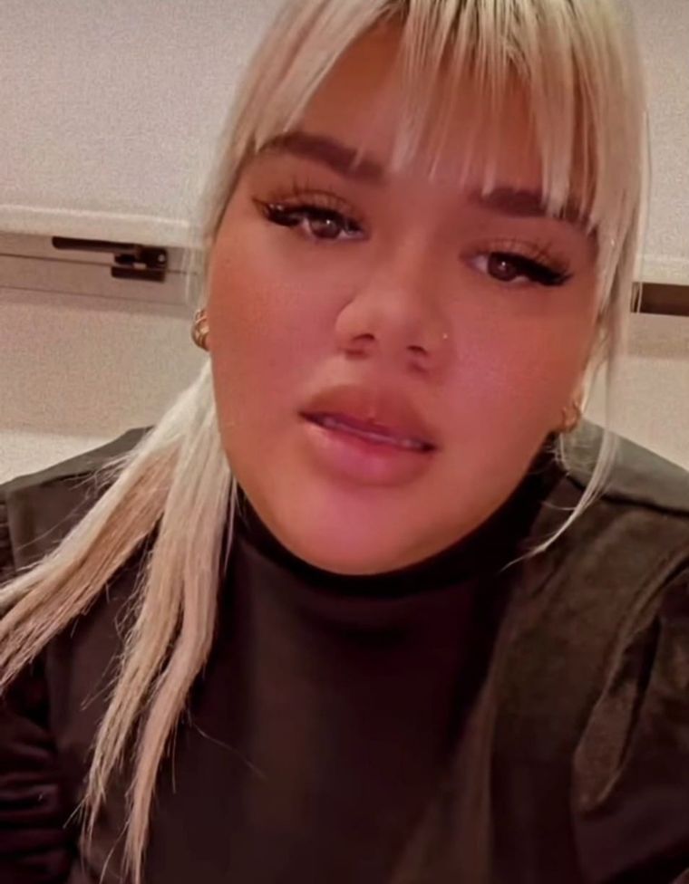 Morena Rial hizo una advertencia sobre su accidente Foto: Captura de pantalla.