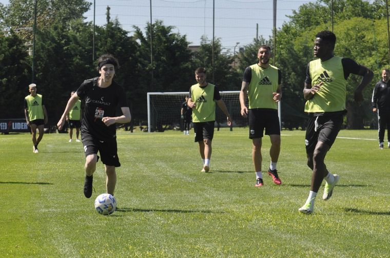 Spreen se prepara para debutar con Deportivo Riestra. Foto: Prensa Riestra