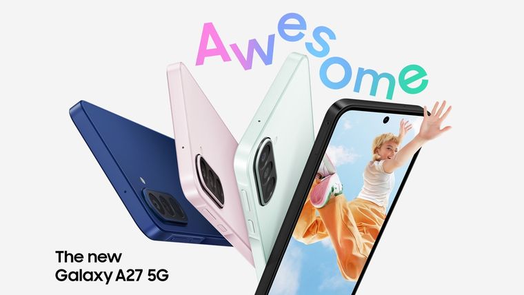 Galaxy A27 y Galaxy A37: diseño exterior similar con sutiles diferencias de peso y protección. Galaxy A27 y Galaxy A37: diseño exterior similar con sutiles diferencias de peso y protección.