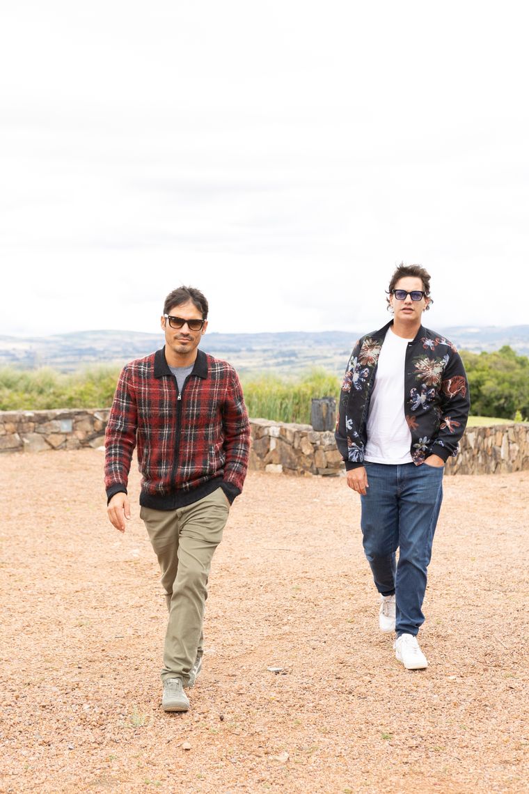 Leo Birger y Lucas Lanosa. Leo Birger y Lucas Lanosa.