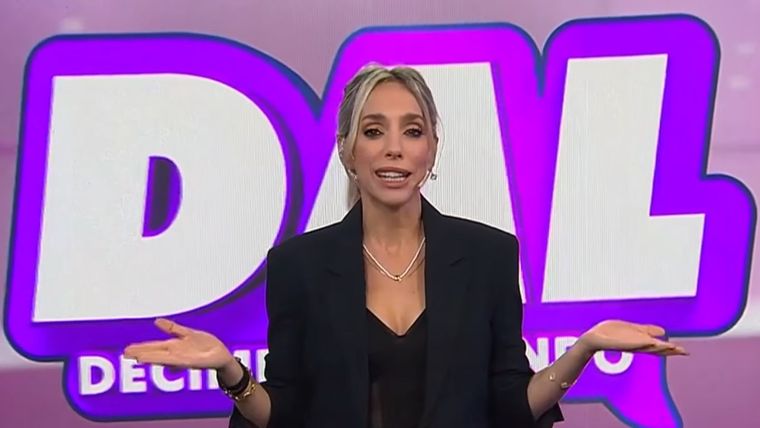 Tamara Pettinato debutó como conductora de televisión con un programa propio, llamado Decime Algo Lindo.