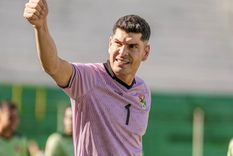 Carlos Lampe, el arquero de Bolivia que no dirá presente. Foto: @1carloslampe