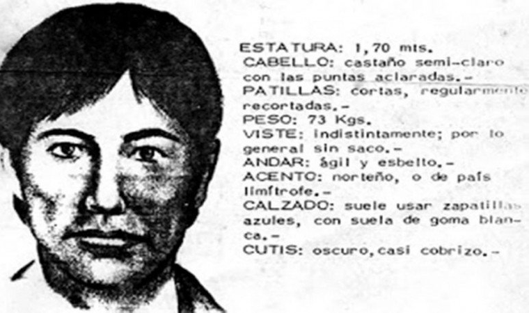 El identikit del “sátiro de San Isidro” . El identikit del “sátiro de San Isidro” .