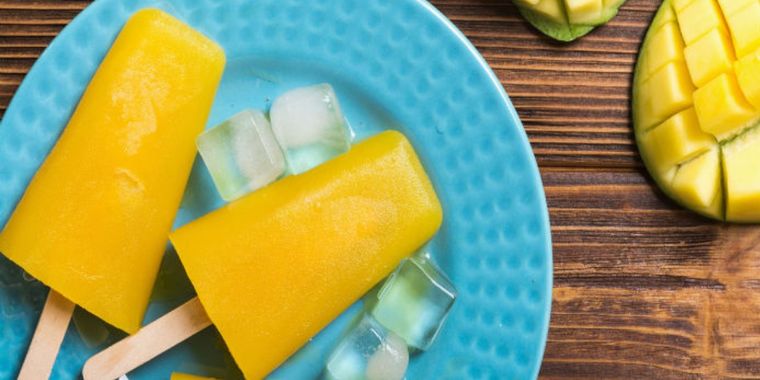 Paletas de limón y mango Foto: Pixabay