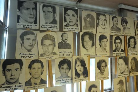 Imágenes de desaparecidos en el Espacio para la Memoria y los Derechos Humanos exD2 de Mendoza Foto: Rodrigo DAngelo / MDZ Imágenes de desaparecidos en el Espacio para la Memoria y los Derechos Humanos exD2 de Mendoza Foto: Rodrigo DAngelo / MDZ