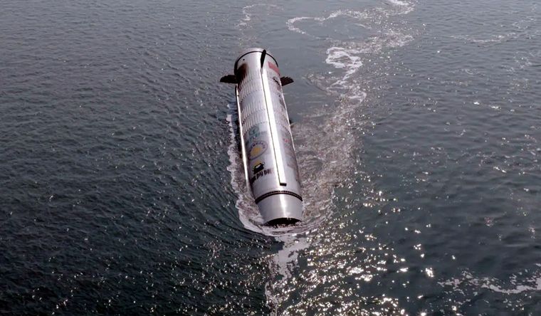 El cohete de China fue rescatado con todo éxito por la empresa de China. Foto: SEPOCH El cohete de China fue rescatado con todo éxito por la empresa de China. Foto: SEPOCH