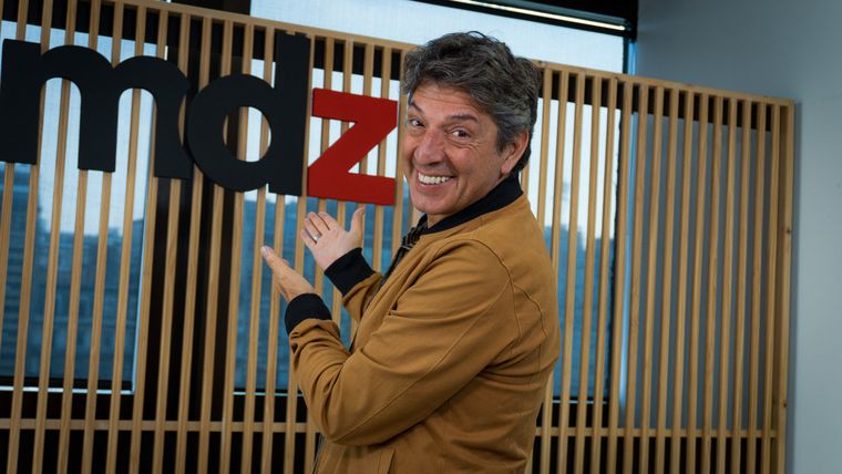 Sergio Gonal en su visita a MDZ