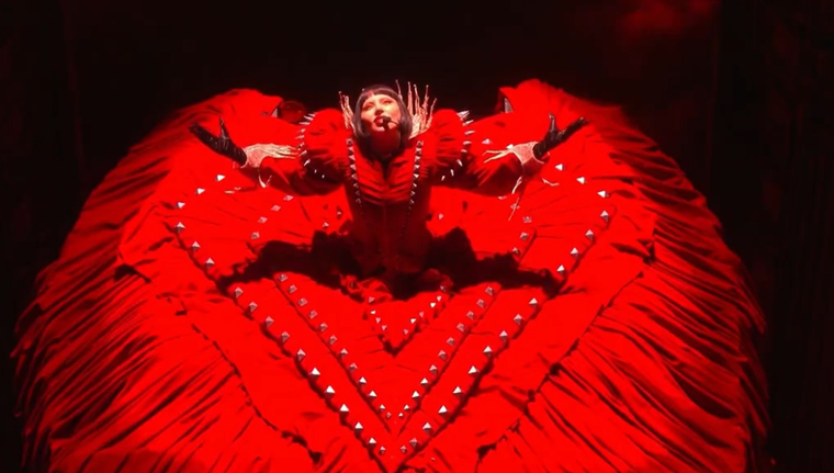 Lady Gaga y un show que quedará en la historia de Copacabana. Foto: Captura de pantalla / Multishow Ao Vivo