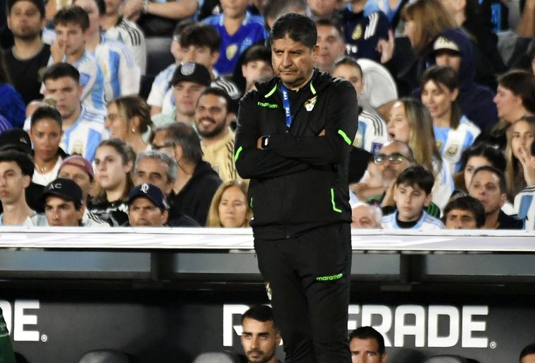 Óscar Villegas, seleccionador boliviano. Foto: FotoBaires