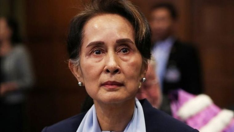 Aung San Suu Kyi ha sido la líder de Myanmar desde que se dieron las primeras elecciones libres en 2015, tras décadas de gobiernos militares. Foto: REUTERS